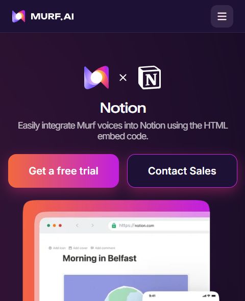 Murf AI Notion Integration: How to Add AI Voiceovers to Notion